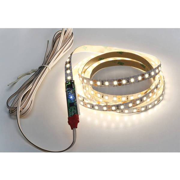 Комплект LED лента SMD2835, 4200K(нейтральный белый), 1000х8 мм с сенсорным выкл., каб. питания 2м, 120 LED/м, 9,6Вт/м, 12В, 1080Л