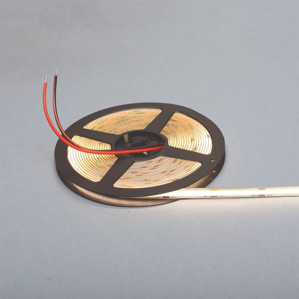Лента светодиодная COB, 480 LED/м, 8Вт/м, 12В, 900-990Лм/м 5000х8 мм, IP20, 3500К (теплый белый) Лента светодиодная COB, 480 LED/м, 8Вт/м, 12В, 900-990Лм/м 5000х8 мм, IP20, 3500К (теплый белый)