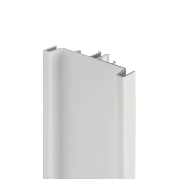 Gola Профиль вертикальный промежуточный SNAP ON, для 16мм ДСП, L=4500мм, отделка белая