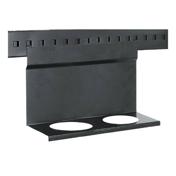 Держатель для 2-х стаканов, 280х130х180мм, отделка черный бархат (матовый)