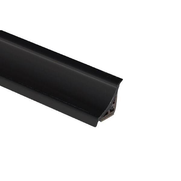 MINI Plus Бортик треугольный L=4200, самоклеящийся, отделка черная