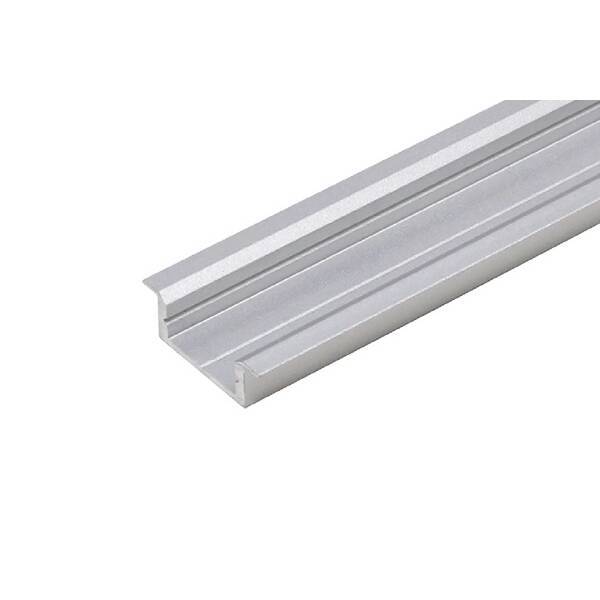 Профиль 0722 для LED подсветки врезной, L=2000 мм, отделка алюминий