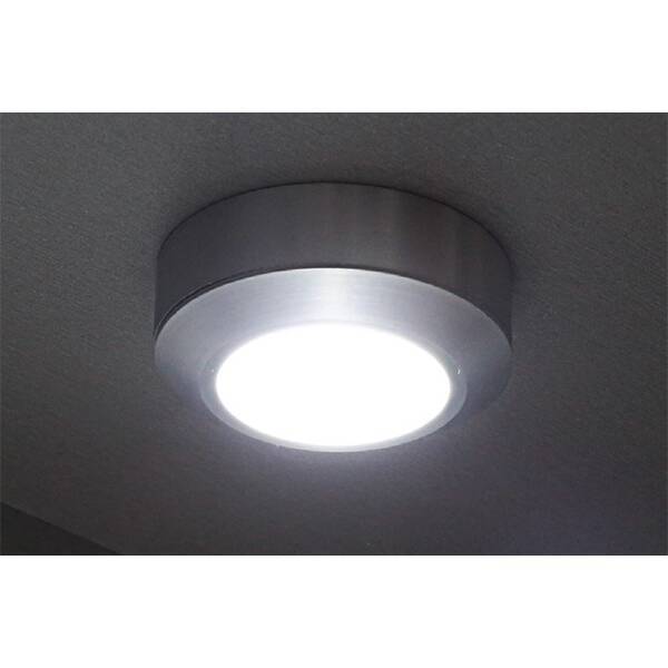 Комплект из 1-го светильника LED Luna 2 SP, 6400K, отделка алюминий Комплект из 1-го светильника LED Luna 2 SP, 6400K, отделка алюминий