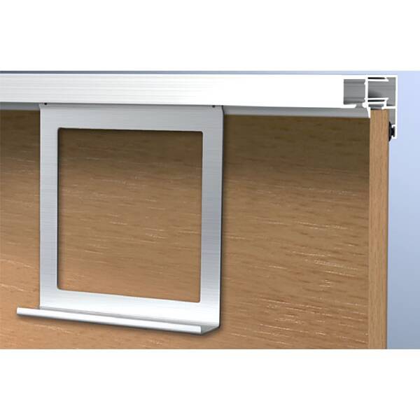 Профиль для Linero, L=4100мм, отделка алюминий