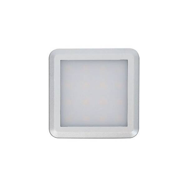 Комплект из 6-и светильников LED Square 2, 4000K, отделка под алюминий Комплект из 6-и светильников LED Square 2, 4000K, отделка под алюминий