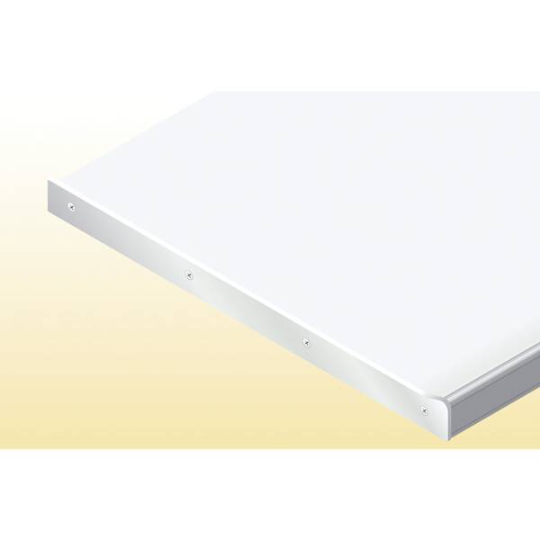 Профиль торцевой для столешниц Н40, левый, алюминий анодированный Профиль торцевой для столешниц Н40, левый, алюминий анодированный