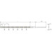Комплект LED лента SMD2835, 6000К (холодный белый), 1000х8 мм с сенсорным выкл.,каб. питания 2м,120 LED/м,12Вт/м,12В,1080Лм,IP 20