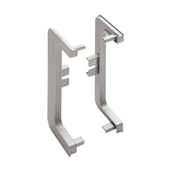 Gola Комплект открытых заглушек для профиля 8007, цвет шампань