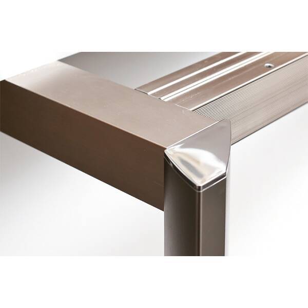 Подстолье Capotavola 1500x900+500, отделка бронза шлифованная Подстолье Capotavola 1500x900+500, отделка бронза шлифованная