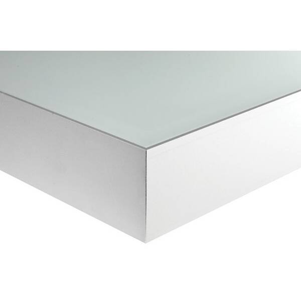 Полка-светильник LED Just-50, 450х200 мм, 4Вт (330Лм), 4200 K, отделка алюминий анодированный + стекло