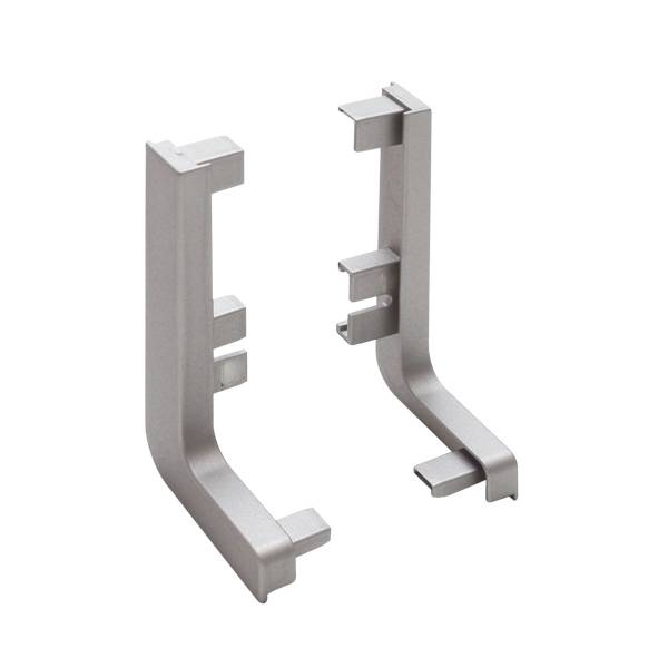 Gola Комплект открытых заглушек для профиля 8006, цвет шампань