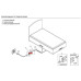 Светильник LED Letto, 0.7W/12V, 4500K, отделка под алюминий