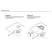 Светильник LED Triangolo-IR, 2.15W, 5000K, отделка под алюминий Светильник LED Triangolo-IR, 2.15W, 5000K, отделка под алюминий