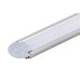 Профиль 0722 для LED подсветки врезной, L=2000 мм, отделка алюминий Профиль 0722 для LED подсветки врезной, L=2000 мм, отделка алюминий