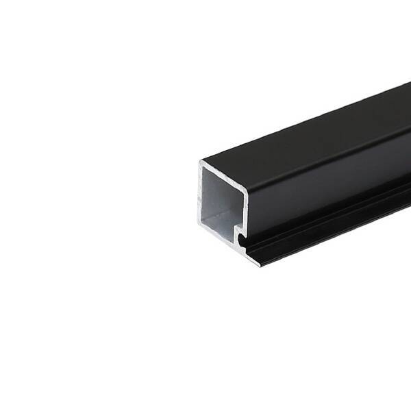 SmartCube Профиль с бортиком, L=5000, отделка черная