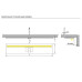 Светильник LED Swing Optical, 600 мм, 16W/12V, отделка транспарент Светильник LED Swing Optical, 600 мм, 16W/12V, отделка транспарент