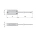 Блок распред. L803-PC, 12V/24V, 3А, для конн. L822  на 6 парал.  подключ., с каб. 200 мм для источника пит. постоян. напряж.
