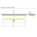 Светильник LED Swing Touch, 300 мм, 8W/12V, отделка транспарент Светильник LED Swing Touch, 300 мм, 8W/12V, отделка транспарент