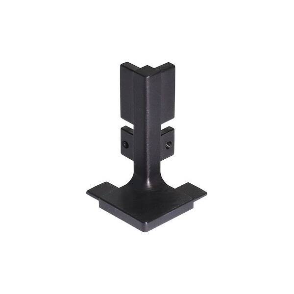 Gola Угол 90" внешний для профиля 8006, отделка черный шлифованный