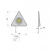 Светильник LED Triangolo, 1.65W, 3200K, отделка под алюминий Светильник LED Triangolo, 1.65W, 3200K, отделка под алюминий