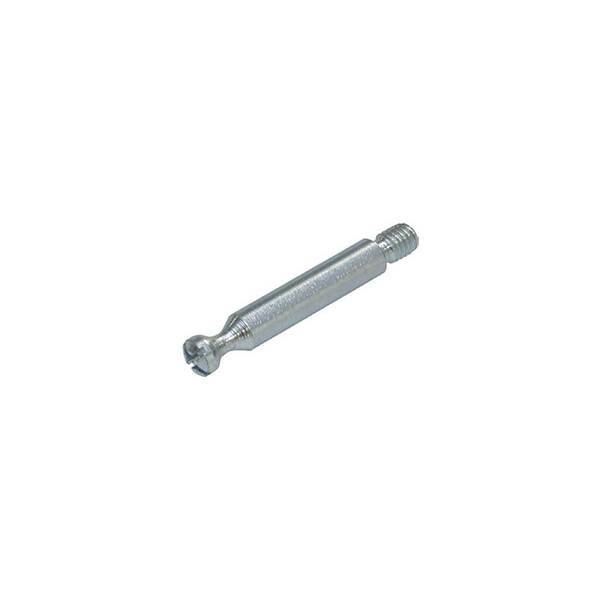 Шток с резьбой М6 для стяжки конической d.15mm (за 100 штук), отделка цинк Шток с резьбой М6 для стяжки конической d.15mm (за 100 штук), отделка цинк