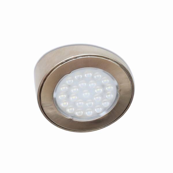 Комплект из 1-го светильника LED Metris V12 OB, 3050-3250K, отделка никель глянец