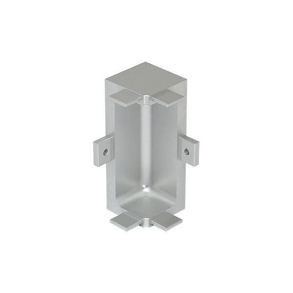 Gola Угол 90" внутренний для профиля 8007, отделка алюминий анодированный