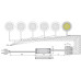 Светильник LED Astra, 2W/12V, 4000K, отделка черный матовый, кон-р  L813