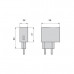 Блок питания ЗУ-5, 110-240V/5V, с кабелем 1000 мм (USB/microUSB) Блок питания ЗУ-5, 110-240V/5V, с кабелем 1000 мм (USB/microUSB)