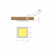Led Matrix S, 66*66, 2W/24V, 4000К, отделка серый