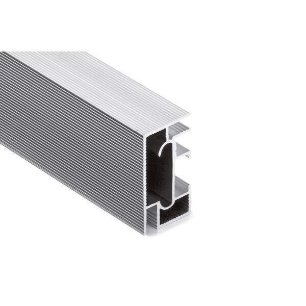 Профиль для нижних баз, L=2650мм, отделка рифленый алюминий Профиль для нижних баз, L=2650мм, отделка рифленый алюминий