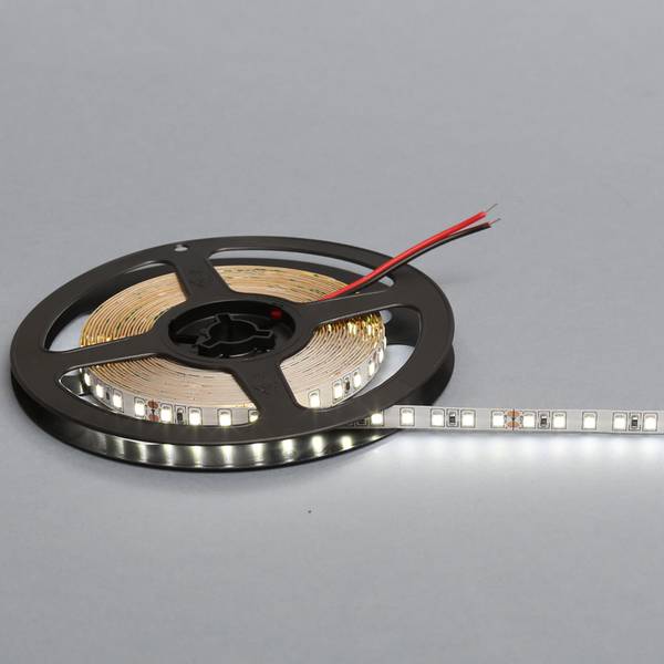 Лента светодиодная SMD2835, 120 LED/м, 9,6Вт/м,24В, 900Лм./м 5000х8 мм, IP 20, 6000К (холодный белый) Лента светодиодная SMD2835, 120 LED/м, 9,6Вт/м,24В, 900Лм./м 5000х8 мм, IP 20, 6000К (холодный белый)
