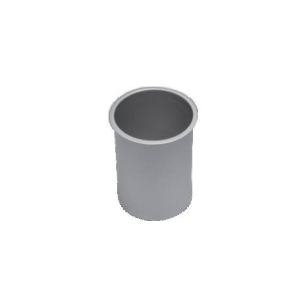 Стакан d.70мм Н.100мм, алюминий анодированный