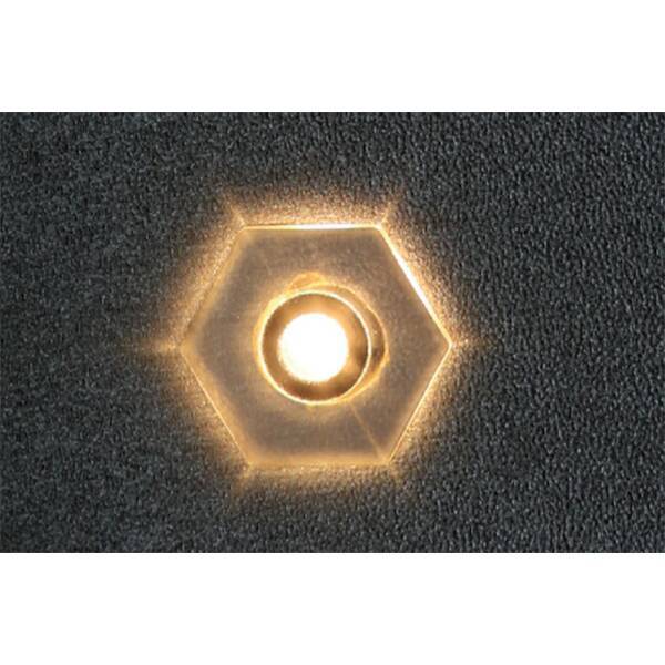 Комплект из 10-и светильников LED Point 6, 3200K, отделка транспарент