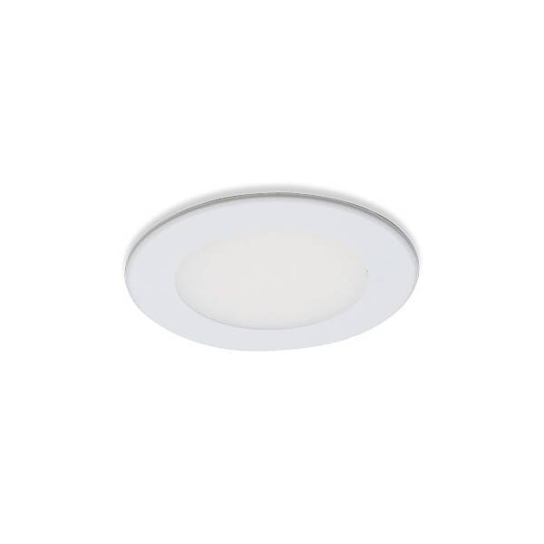 Светильник LED ATOM, 3W/24V, 3000K(теплый белый), отделка белый матовый, кон-р  L814