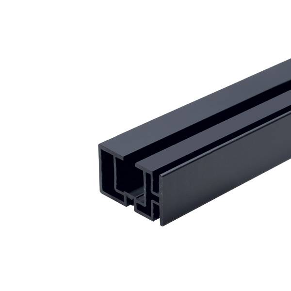 Project one Профиль горизонтальный L=4500 мм, отделка черный шлифованный