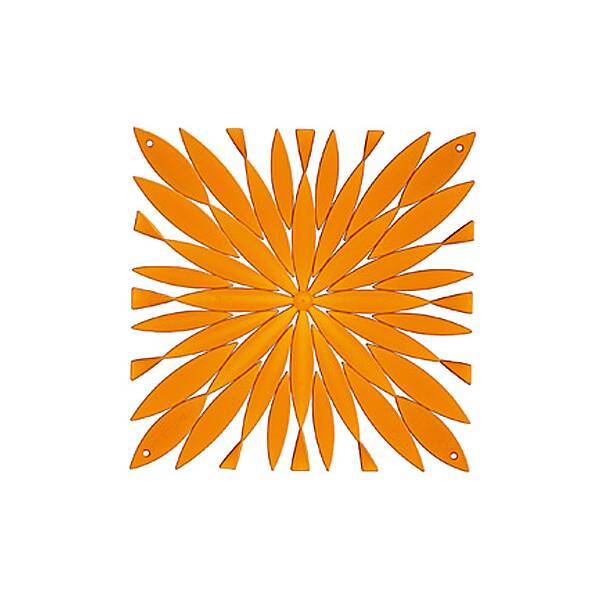 Комплект декоративных панелей DAISY 254х254мм (6 штук), отделка оранжевая