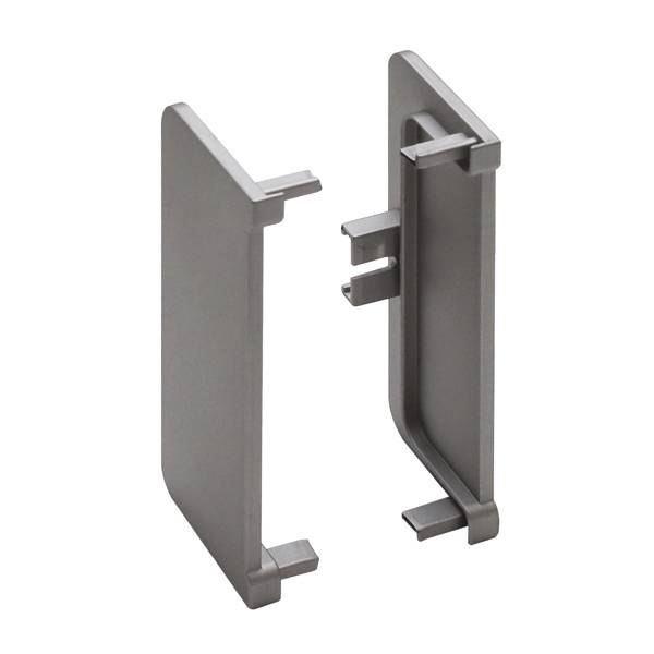 Gola Комплект закрытых заглушек для профиля 8007, цвет шампань