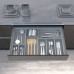 SKY Ёмкость в базу 800 (423х726) для столовых приборов, цвет орион серый