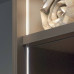 Образец LED профиля 1310 с рассеивателем, клипсой и заглушками, отделка алюминий (анодировка)